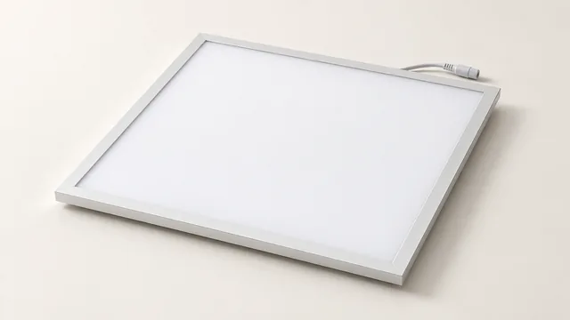 Representative product image of a square slim-frame LED panel