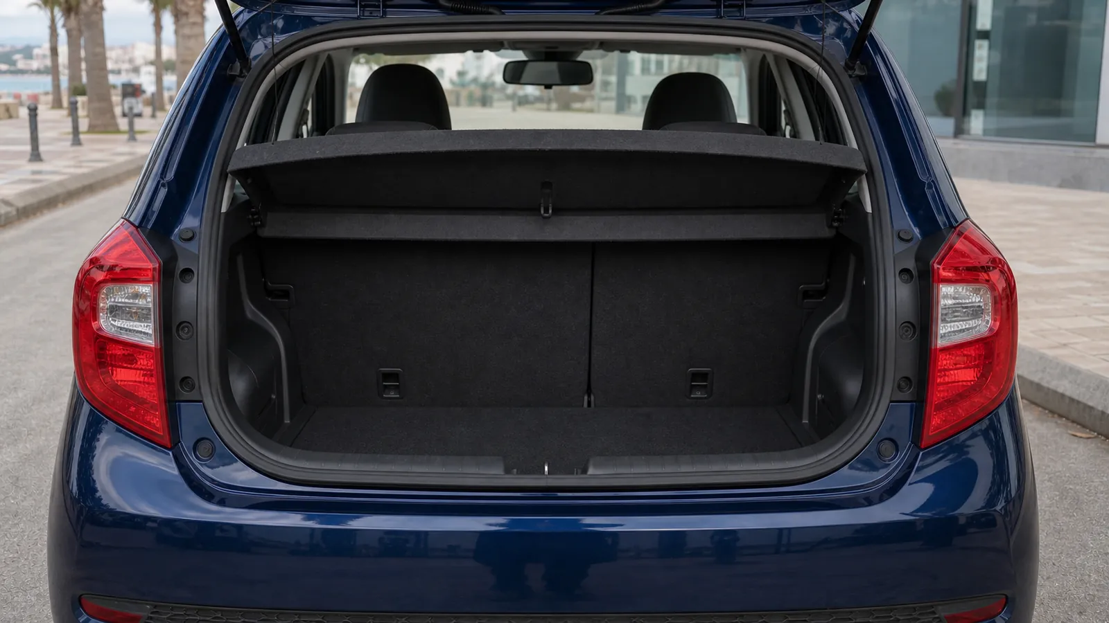 Hatchback aracın bagaj hacmi