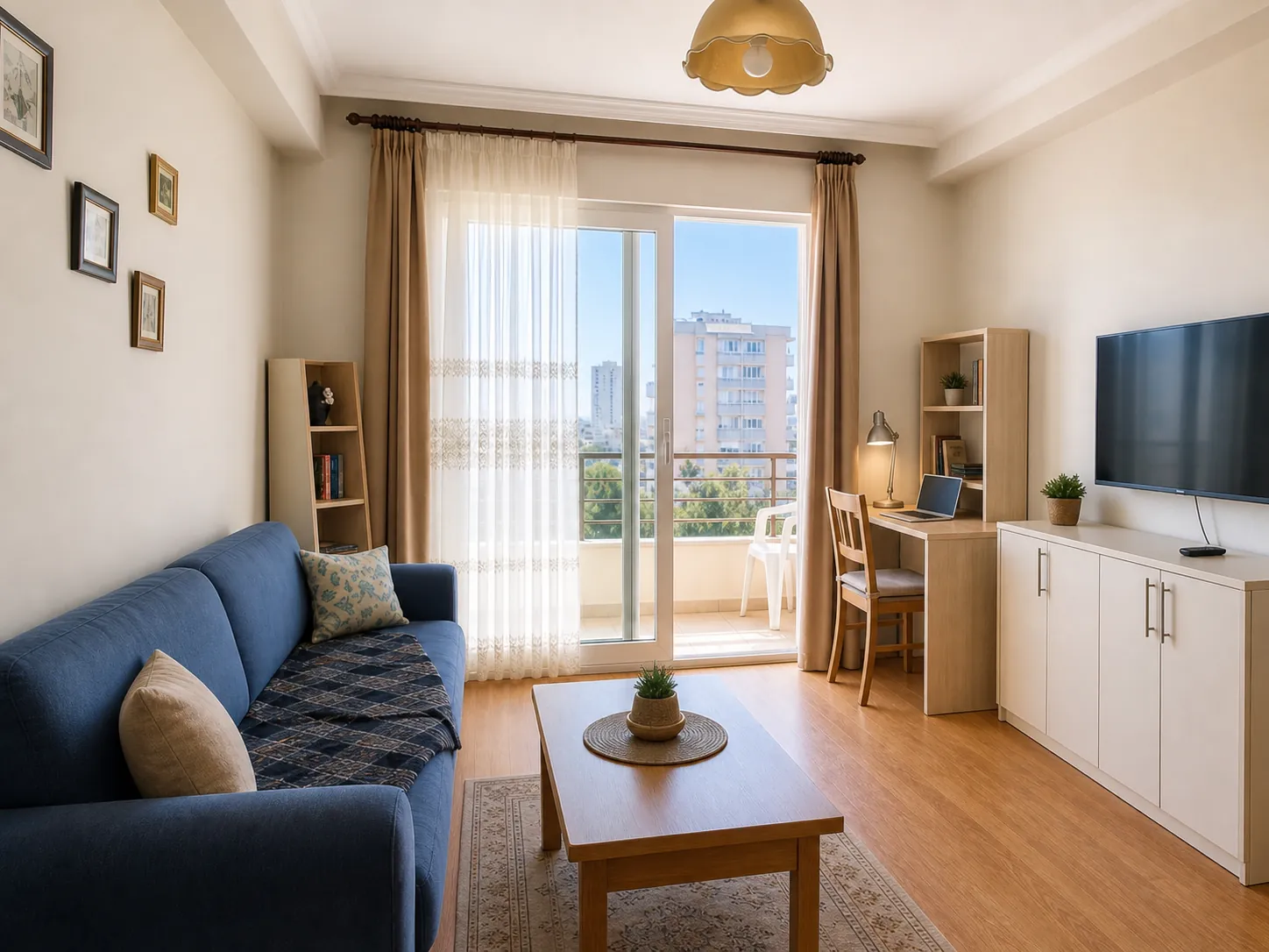 Menderes’te Eşyalı Kiralık 1+1 galeri görünümü 2